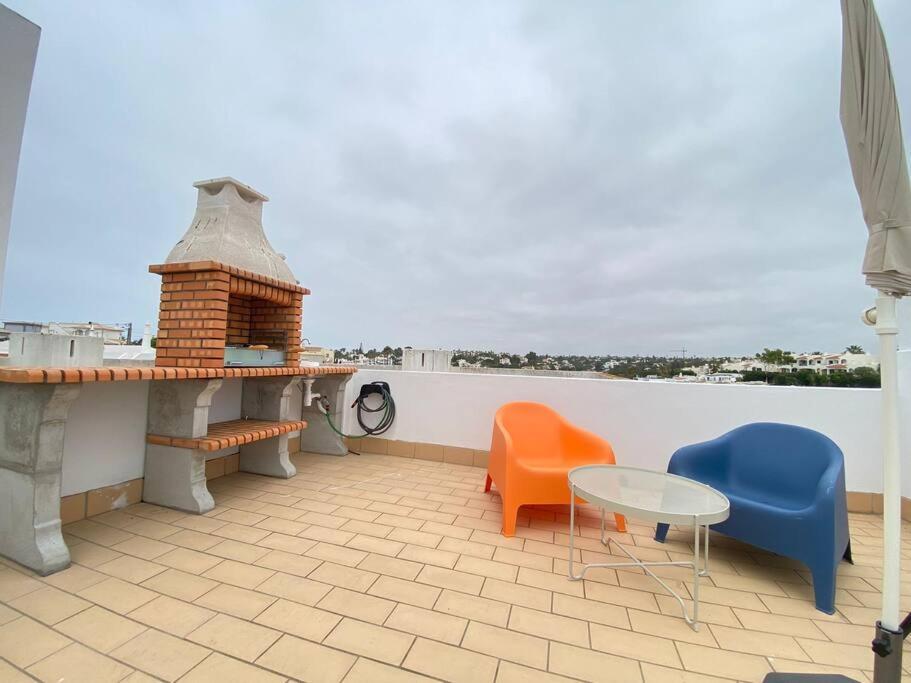 Apartamento Amparo-T2 C/Piscina Карвоейру Экстерьер фото