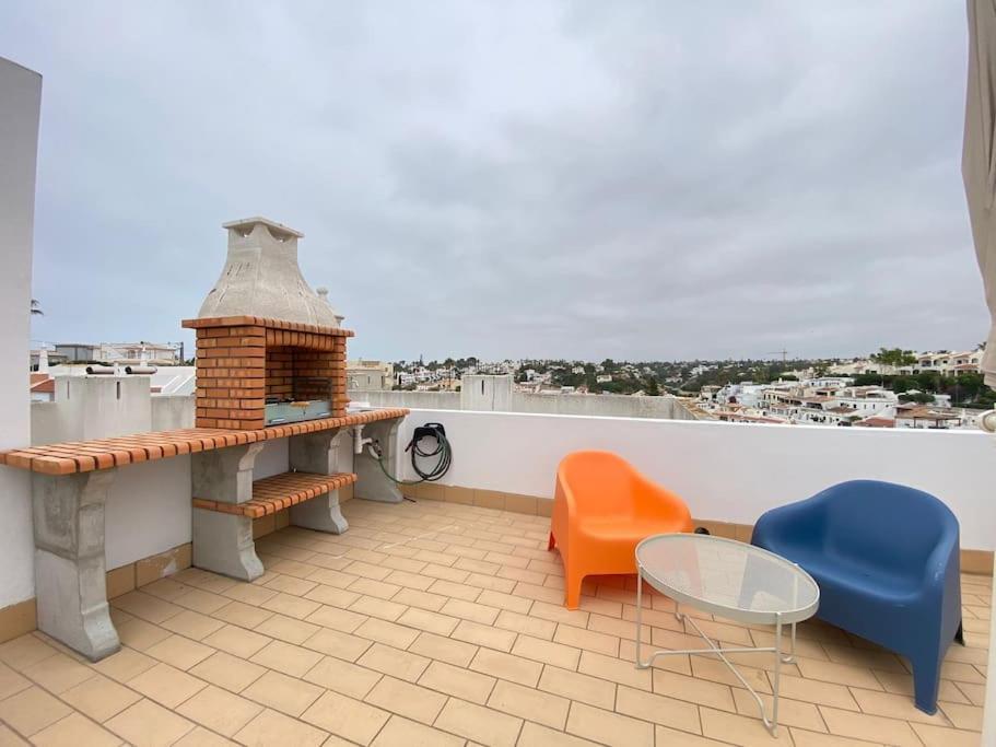 Apartamento Amparo-T2 C/Piscina Карвоейру Экстерьер фото
