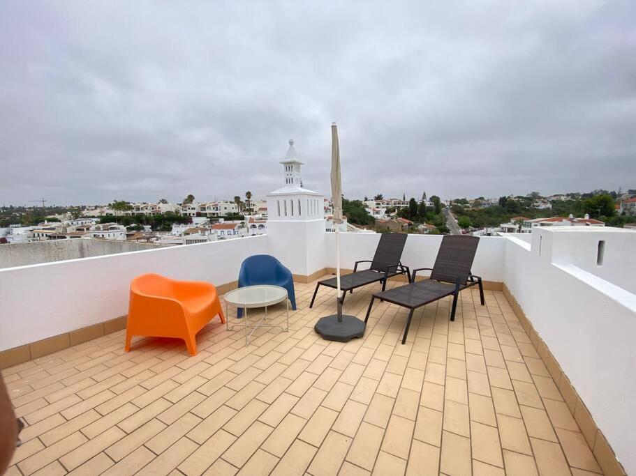 Apartamento Amparo-T2 C/Piscina Карвоейру Экстерьер фото
